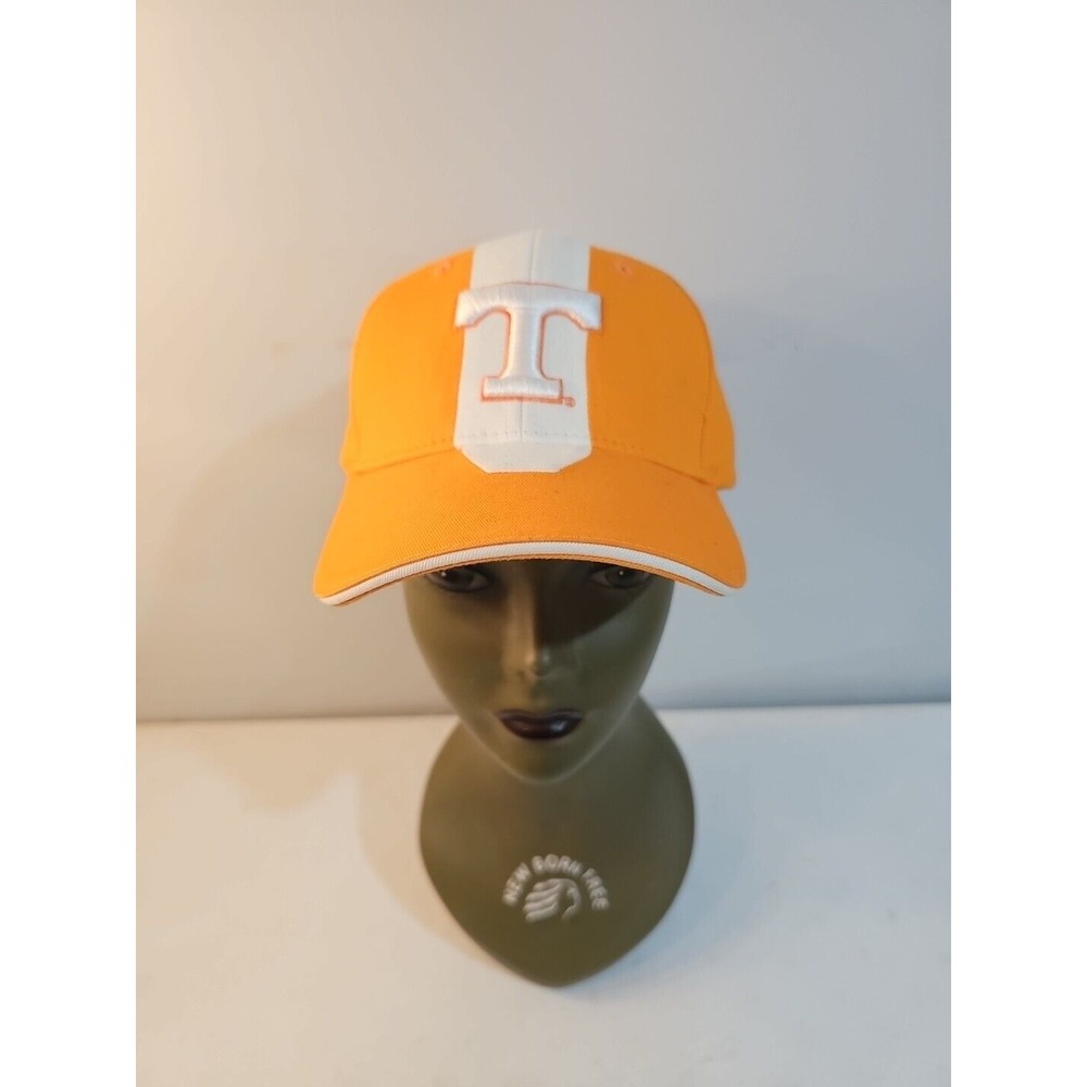 NWT Tennessee Volunteers Hat Strapback Cap Creamsicle Orange Plain Logo H27